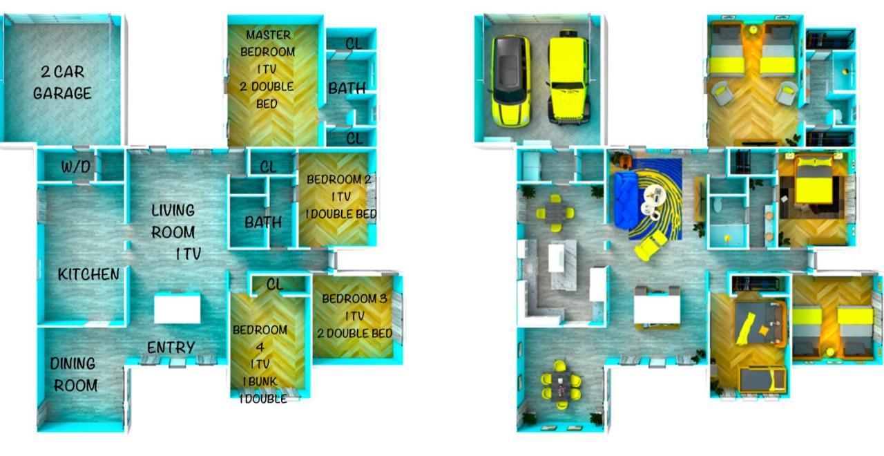 Pool House, 20 Minutes From Dt 4Bdr For 10 Guests - Winkleman Villa Houston Ngoại thất bức ảnh