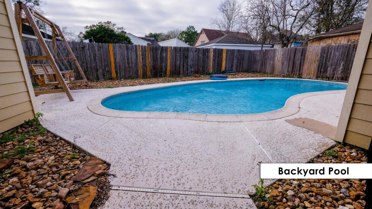Pool House, 20 Minutes From Dt 4Bdr For 10 Guests - Winkleman Villa Houston Ngoại thất bức ảnh